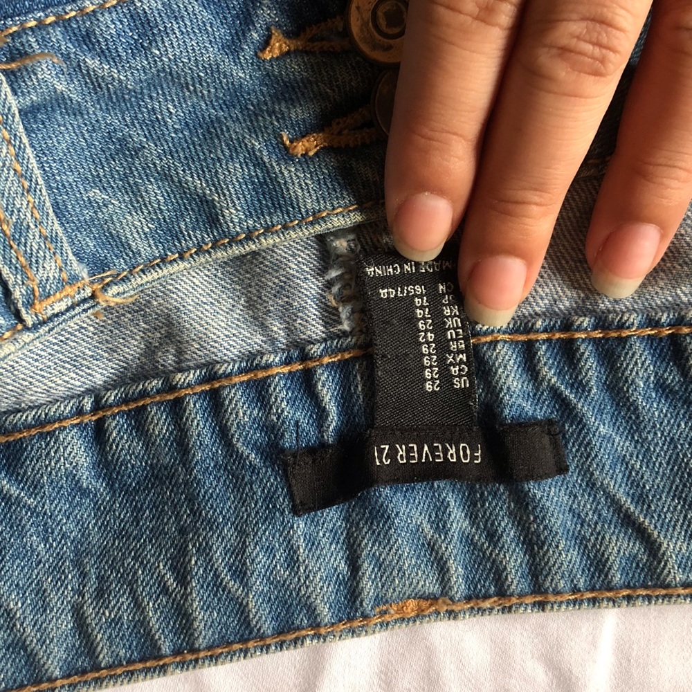 Forever21 straight leg jeans - Picture 7 of 7